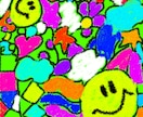 カラフルPOPにイラストやロゴ手書きします カラフルポップ手書きオリジナルイラスト文字 イメージ3