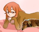 あなたのかわいいペット、擬人化イラストにします 動物を擬人化してイラストにします！ イメージ4