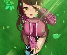 キャラメインの厚塗り風イラストを作成します 様々な用途（SNSアイコンや動画素材など）をお考えの方へ イメージ1
