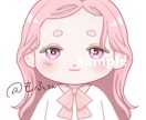 ほわかわで可愛い正面アイコン描きます ぷっくりした可愛いミニキャラアイコンはいかがですか！ イメージ1