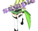 女の子キャラの立ち絵描きます 歌ってみた、動画実況などにぜひ！ イメージ2