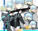 TRPG・ゲーム・立ち絵イラスト描きます 【最短翌日納品！】【かわいい～カッコいいまで！】 イメージ3