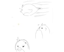 可愛い動物キャラ描きます キャラクターっぽい動物描きます。 イメージ5