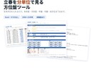 九星気学の本命星・方位盤をエクセルで出します 立春は分単位。年盤・月盤・凶方位まで生年月日だけで出ます イメージ1