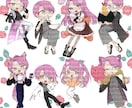 ミニキャラ制作致します ちっちゃかわいいキャラのイラストを制作します! イメージ3