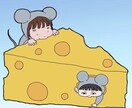 似顔絵やイラストを作成します 人間や動物や食べ物などもOK！待ち受けやSNSアイコンに イメージ3