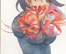 印象的な1枚絵を描きます アナログ、デジタルのイラストを描きます。 イメージ4
