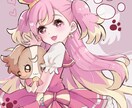 可愛い絵柄でイラストお描きします SNS・その他活動で使用できるイラストが欲しい方へ イメージ5