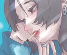 温度感のあるかっこかわいいイラストを描きます アイコンやヘッダーなど使いやすいイラストを目指します！！ イメージ1