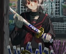 挿絵や壁紙や動画に使える1枚絵を制作します これからMV制作する方などにオススメです イメージ2