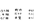 サインペンタッチでお好きな文字を書きます ☆ゆるっとかわいい文字でテキストが一気におしゃれになります！ イメージ2