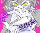 少女漫画風かわいいポップなキャライラストを描きます 商用利用OK！表情差分無料！サムネイルやアイコンにどうぞ！ イメージ1