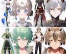 イラスト・Live2Dモデリングまで対応致します イラスト・Live2Dモデリングまで対応可 イメージ3