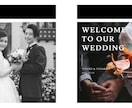 写真を使ったおしゃれなウェルカムボード作ります 急ぎで結婚式のウェルカムボードが必要な方へ イメージ4