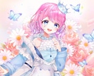 1枚絵とループアニメーションをセットで制作致します イラスト制作～Live2Dでアニメーションを制作致します イメージ9