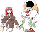 程よいデフォルメで可愛らしい似顔絵お描きます その人らしさを表現しつつ、リアルすぎず丁度いい可愛さ！ イメージ6