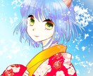 モノクロ☆カラーイラスト描きます あなたのお好みのイラストを描きます！ イメージ1