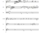 お好きな曲のアンサンブル楽譜　耳コピで作ります サックス4重奏、クラリネット&バスクラ、弦楽四重奏など イメージ3