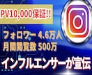 閲覧数10,000保証でインスタPR投稿します フォロワー4.7万&月間PV300万のインフルエンサーが宣伝 イメージ1
