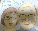 温かみのある似顔絵を描きます 誕生日や結婚式、その他似顔絵をプレゼントしたいときに♫ イメージ2