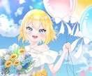 実績多数◎ふわふわ！かわいい女の子描きます 透明感ときらめきを詰め込んだ記念イラストならお任せください! イメージ1