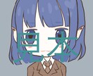 デフォルメキャラ描きます 性別とポーズと服装に髪型を要望通りに出来るように努力致します イメージ3