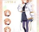 ブルアカ風イラスト描きます 一枚絵が欲しい！グッズに使いたい！など イメージ1