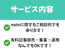 note運用やコンテンツ販売のご相談に乗ります note運用代行50件以上、フォロワー1万の私が相談乗ります イメージ2