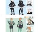 個性的なキャラクターの作成とドット絵の依頼承ります 人間からモンスターまで！全身絵はもちろん背中や表情なども イメージ3