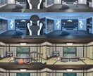 オリジナル背景イラスト制作します Vtuber様の配信背景/IRIAM背景/ゲーム/TRPG等 イメージ5