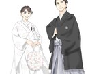 写真を元にかわいいイラスト描きます かわいいイラスト、ウェルカムボードにいかがですか？ イメージ1