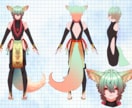 格安でモデル作ります キャラデザからモデリングまでご要望に沿ったモデルを作ります！ イメージ2