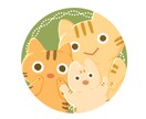 小物1点無料◎優しくかわいい動物をお描きします 広告・挿絵・アイコンに/大切なペットさんも/プレゼントにも◎ イメージ9