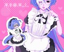 キャラクターイラストを制作します 可愛い、綺麗、セクシーな女性キャラクターが得意です！ イメージ4
