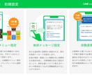 LINE公式アカウント運用代行します 【月額12,800円の低価格！！】日々の手間を丸投げできる！ イメージ3