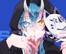 配信者様のサムネイルやグッズイラストなど描きます 動画サムネイル、配信サムネイル、グッズイラストなど対応可能！ イメージ3