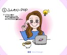 POPであたたかみのあるイラスト描きます 商用利用OK◎ アイコンや挿絵、素材などにご活用ください！ イメージ2
