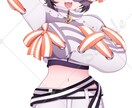 3名様限定価格！表情豊かで可愛いイラスト描きます 商用利用料込！VTuber様におすすめ♫ イメージ6