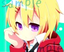 SNS用アイコンを制作いたします Twitterやブログ等のSNS用アイコンを制作いたします イメージ2