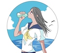 好きなイラストアイコンお描きします オリジナル、似顔絵までご希望の絵柄でお描きいたします イメージ1