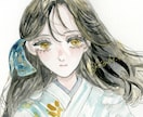 アナログ水彩イラストをお描きします 水彩ならではの透明感のある少女のイラストが得意です！ イメージ3