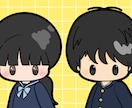 最短2日！丸っこデフォルメSNSアイコン描きます ★高評価！丸っこかわいいデフォルメアイコン仕上げます！ イメージ9