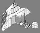 クリップスタジオで使用する３Dモデル作ります 背景に使いやすいパーツ分けであなたの作画をサポートします！ イメージ3