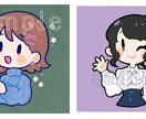 シンプルでゆるふわかわいい魅力的なアイコン描きます ラフ修正無制限！SNS、ブログ等に使える表情差分もあります イメージ9