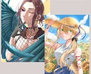 色彩豊かで綺麗な1枚絵を描きます 個人鑑賞やSNSのアイコン、グッズ利用など可能です! イメージ5