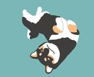 光の差し込むイラスト描きます あなたの可愛いペットの寝ている姿をイラスト化、光の差し込む絵 イメージ2