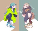 アイコン作成！二次創作・オリジナル描きます やわらかい雰囲気、おまかせください イメージ2