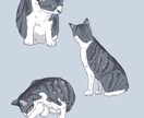 ペットの写真をイラストにします 写真のそのままでも可愛いけれど、絵におこしてみませんか？ イメージ2
