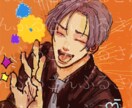 キャラクターをアイコンサイズでお描きします あなたのイメージ描き起こします。こまかな描き分け対応します！ イメージ1