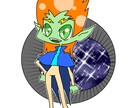 最短翌日⚫デフォルメキャラ描きます イメージを伝えてもらってそこからイラストを描きます イメージ4